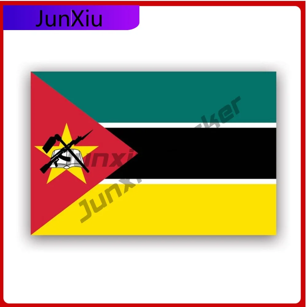 

Mozambican Flag Sticker Creative Decals State Flag Patriotic Car Sticker Vinyl Decal Waterproof Durable Sun Proof For Car Window