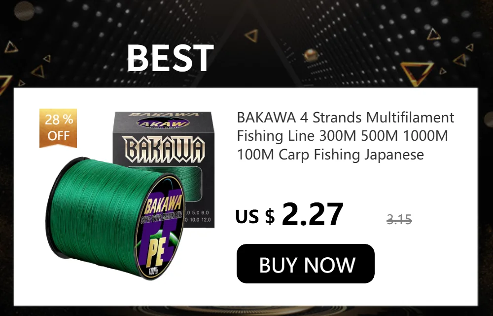 BAKAWA X12 X8 Super Strong 12 Strands 8 Strands Braided Fishing Line 300M 500M Multifilament PE Line Saltwater Fishing Tackle
