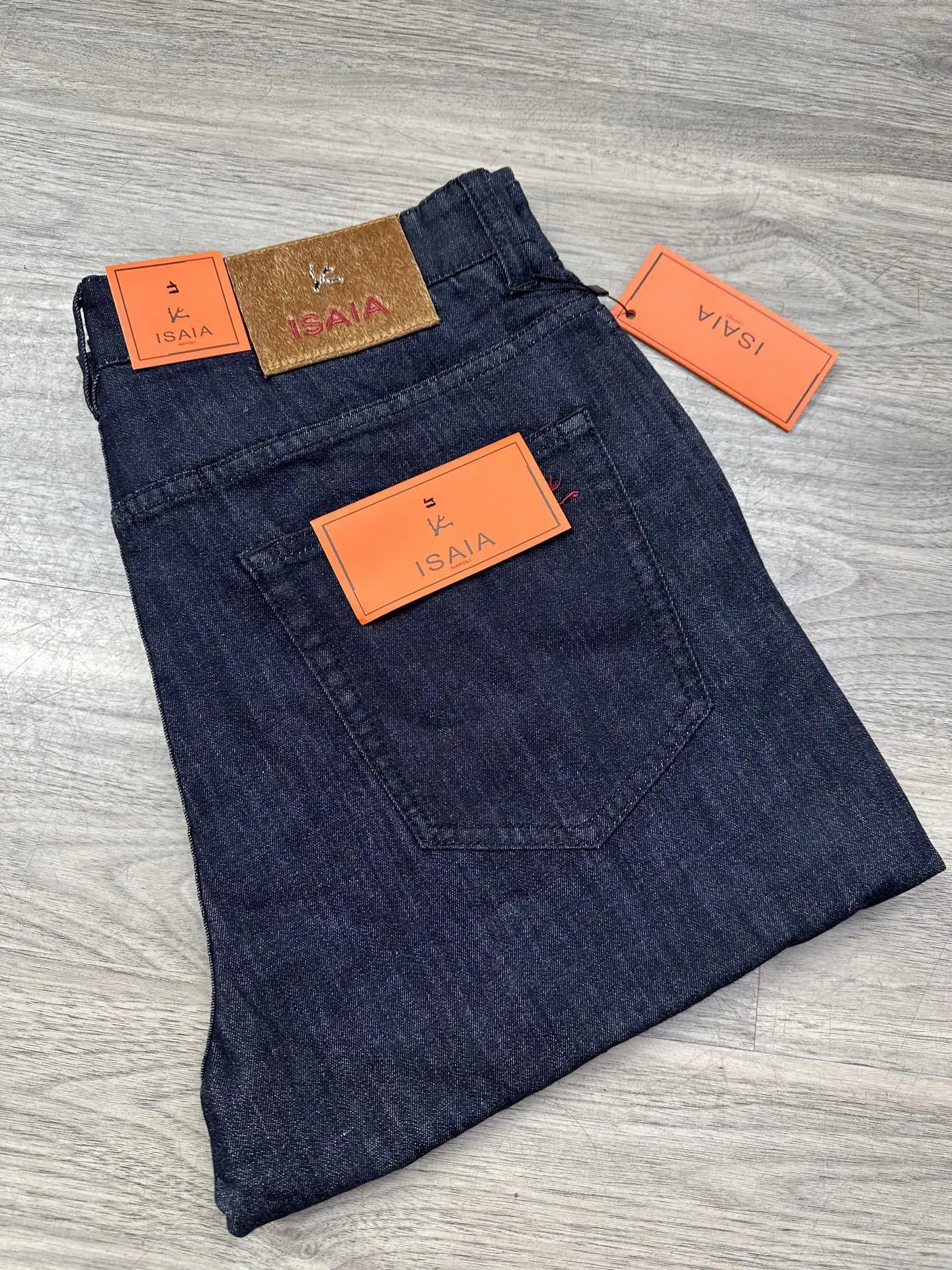 

High-Quality Men's Denim Jeans Early Spring New Style 3040 Size Vintage Luxury Light Luxury Style mid Waist Zipper Closure
