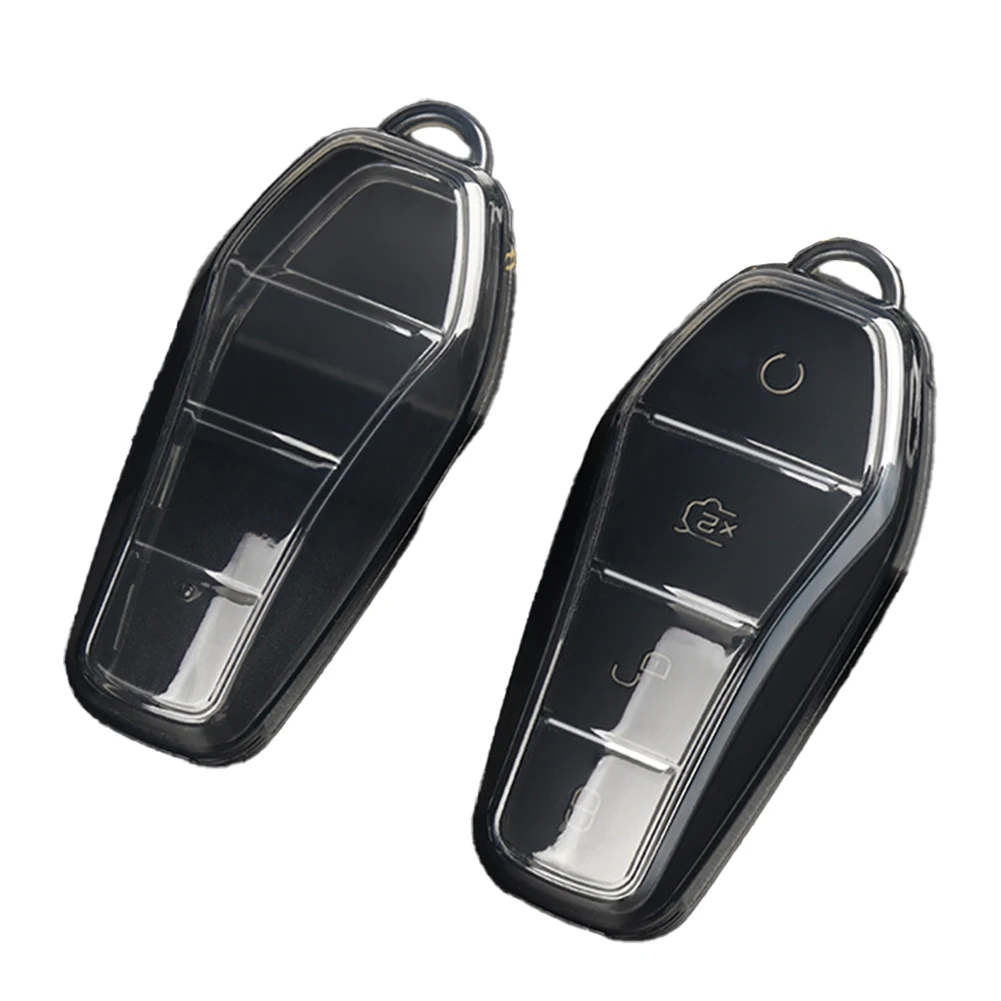Car Key Protection Key Fob Case Dolphin Key Cover Anti-scratch Protection Easy Installation For Toyota For BYD