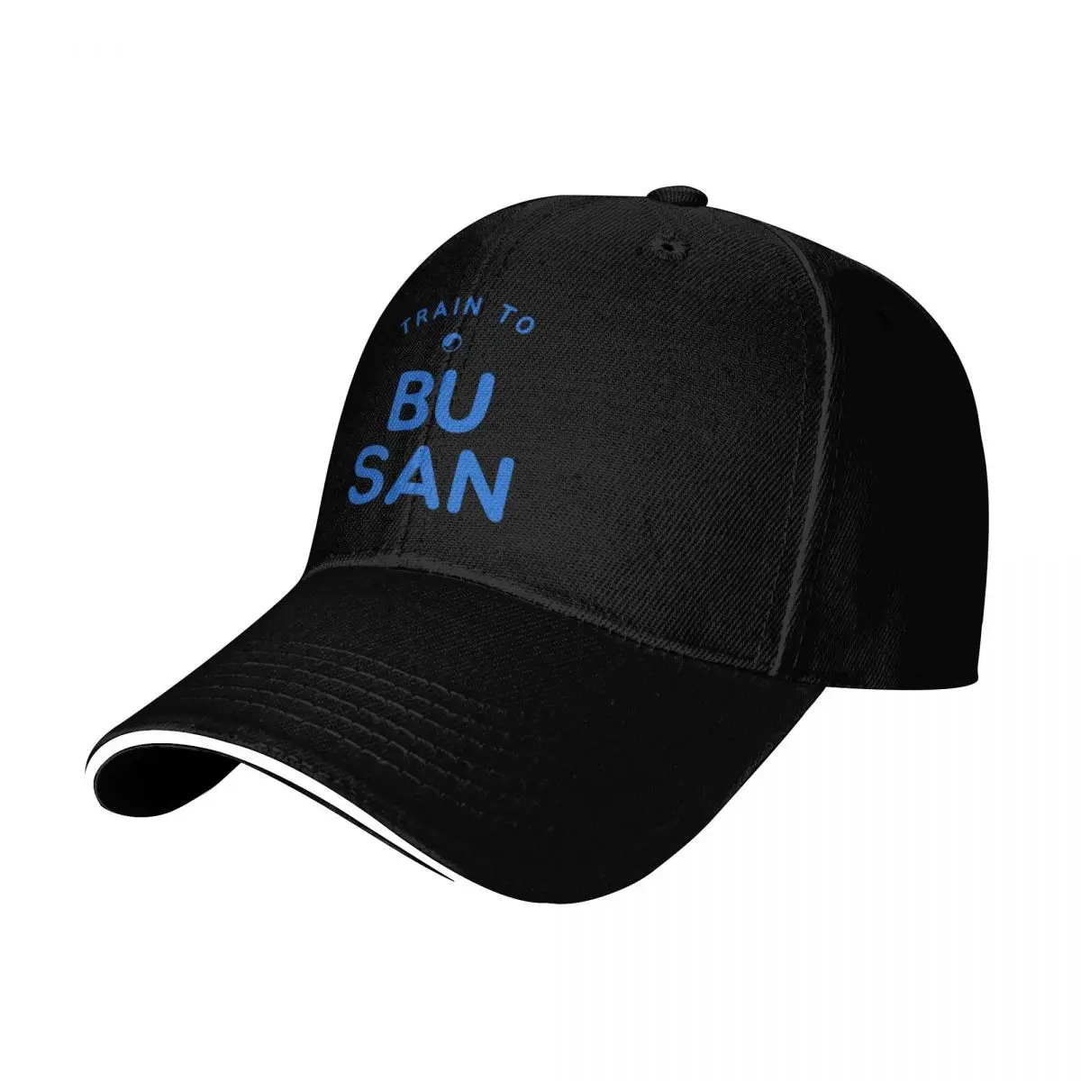 TRAIN TO BUSAN KOREA Baseball Cap Six Panel Structured Crown Sun Protection UPF 50+ Breathable Mesh Back