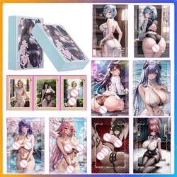 New Style Sexy Card ACG Goddess Limited Sale Nude Sexy Black Silk Bikini Girl Charming porngraphic Anime Collection Card