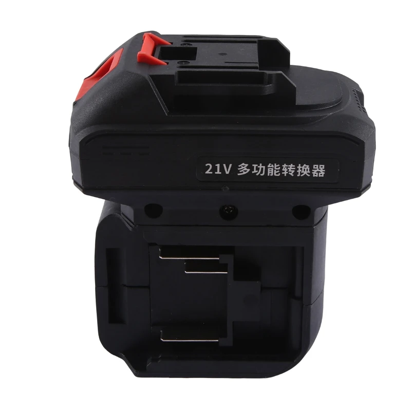 ●2 in 1 Power Adapter for Electric Impact Drill Wrench Screwdriver Li-Ion Battery Converter