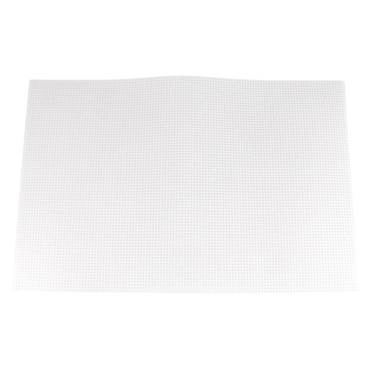 Hojas de lona de plástico, malla blanca duradera para bricolaje, punto de cruz, bordado, hilo, artesanía, posavasos, accesorios de costura, 3 uds.