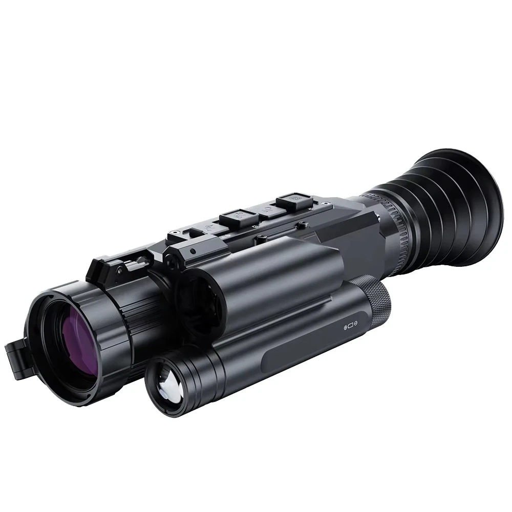 

800 Night Vision Monocular Scope Intelligent Ballistic Calculation 400m Ranging Three Color Modes for Hunting Model
