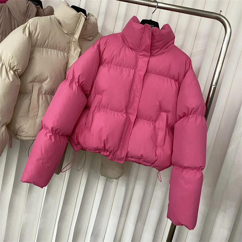 Giacca da donna parka invernali addensare giacche imbottite in cotone cappotti piumino allentato parka Oversize Outwear Casacos De Inverno Feminino