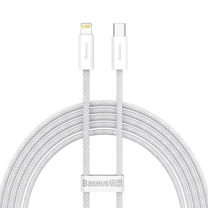 Кабель Baseus USB C на Lightning для iPhone, быстрая зарядка 20W/30W — фото товара