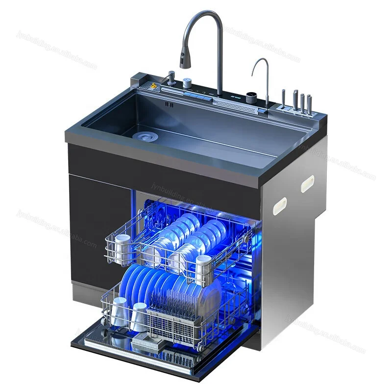 

Встроенная посудомоечная машина для дома Встроенная посудомоечная машина 110 ~ 220 В Встроенная посудомоечная машина 304 SUS Ультразвуковая встроенная кухонная мойка