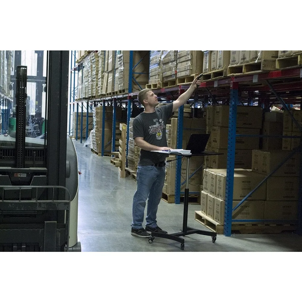 قم برفع مساحة عملك: مكتب قائم أحادي الطبقة قابل للتعديل لتغيير الارتفاع