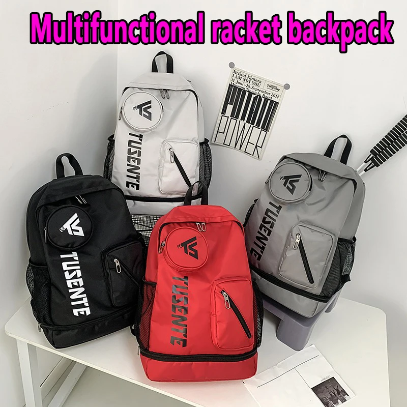 Travel Bag bolso de viaje 55L Backpack Packing Cubes Tennis Backpack Rackets Men's Bag Tenis Bag Women Padel Sports Backpack