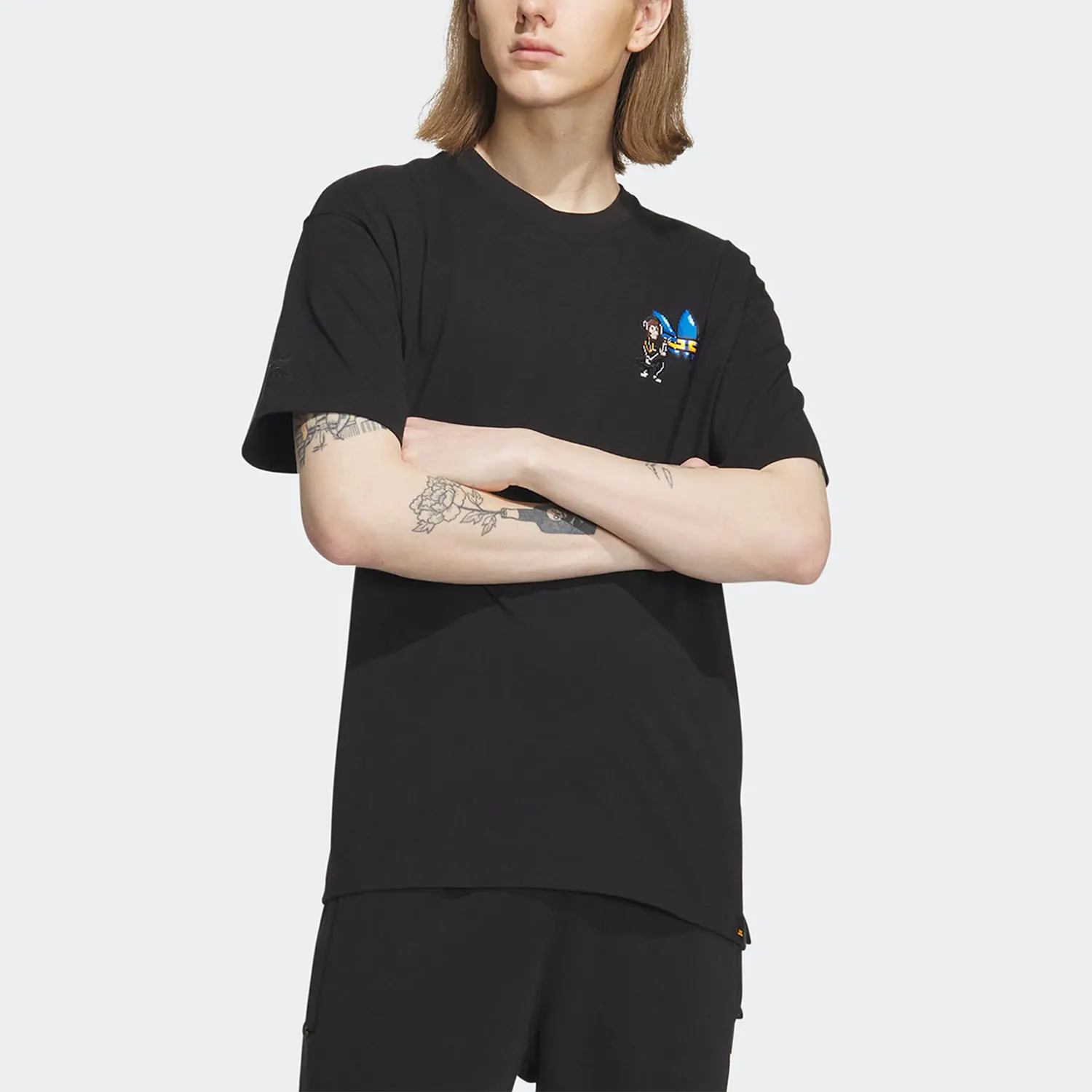 

Adidas Genuine Trefoil Summer Unisex Printed Sport Short Sleeve T-shirt IP1791