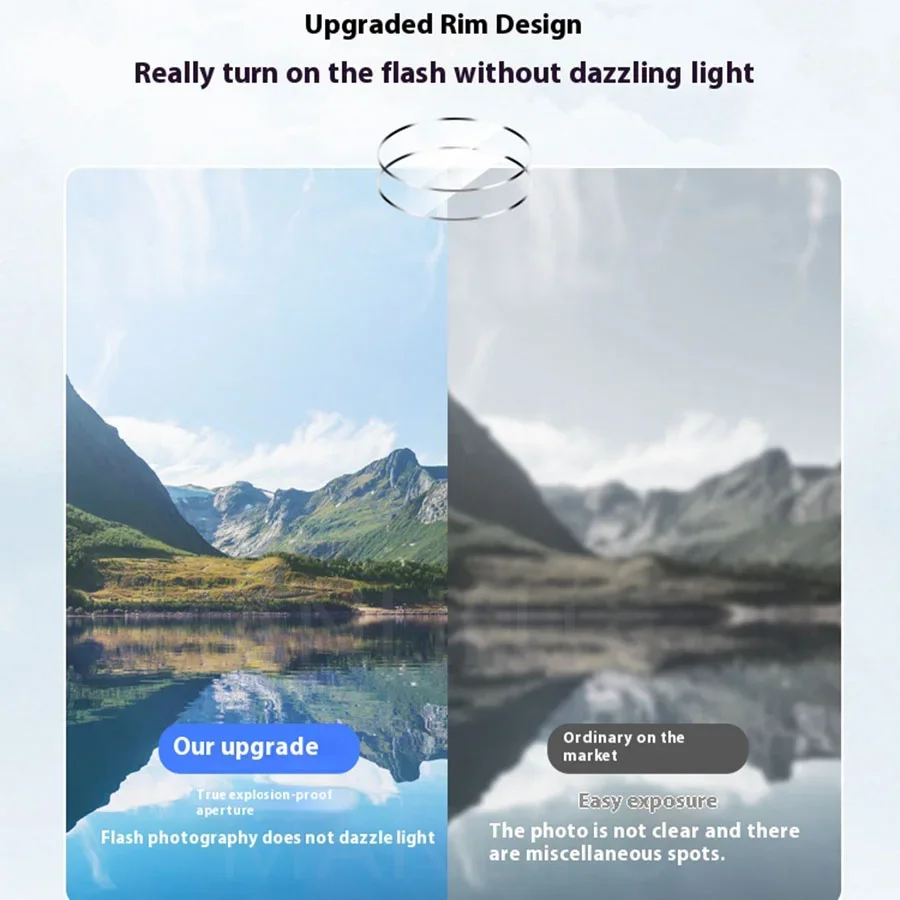 واقي لعدسات الكاميرا من الزجاج المُقوّى لـ "mate 60 pro" ، غطاء غراء كامل ، تركيب محدد المواقع #6