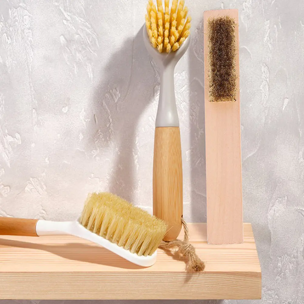 

1pcs Skiing Board Wax Cleaning Brush Copper Bristle Wooden Handle For Snowboard Skateboard Deep Cleaning Portable Scrubber Tool