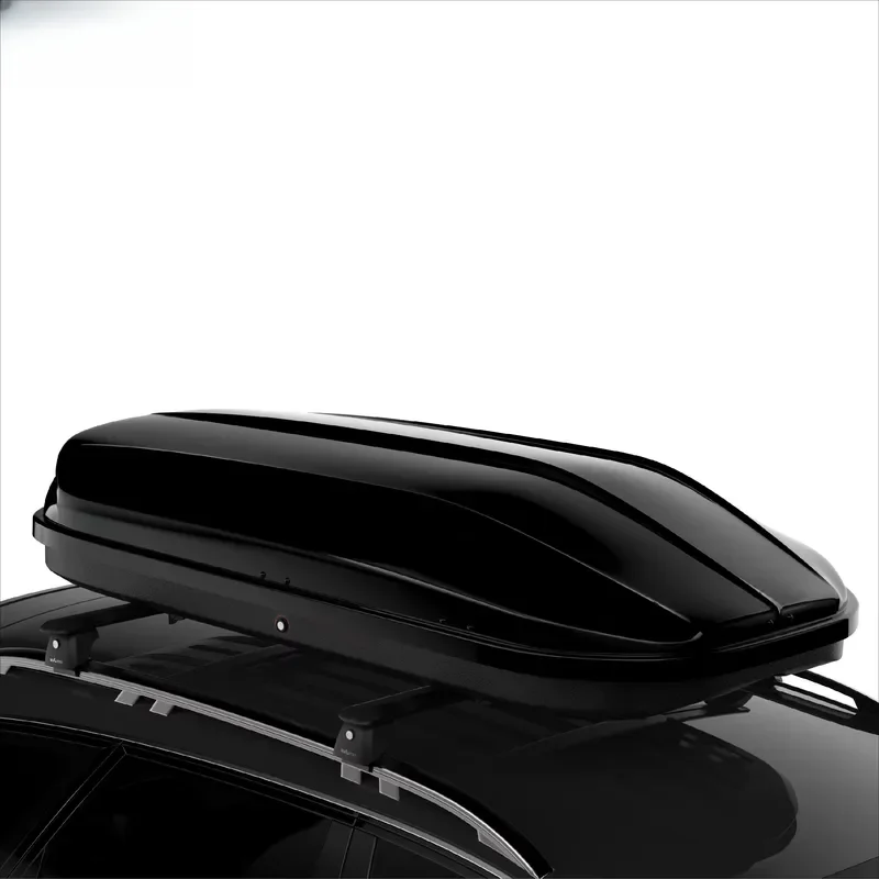 Waterproof Car Roof Luggage Box Double Open Anti-UV Hard Shell Cargo Carrier Universal Fit for Cars SUV MPV Outdoor Adventure