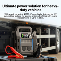 Portable Topdon V4500 Plus Multi Function Battery Booster Powerbank Super Capacitor 12V Jump Starter Power Bank for Truck