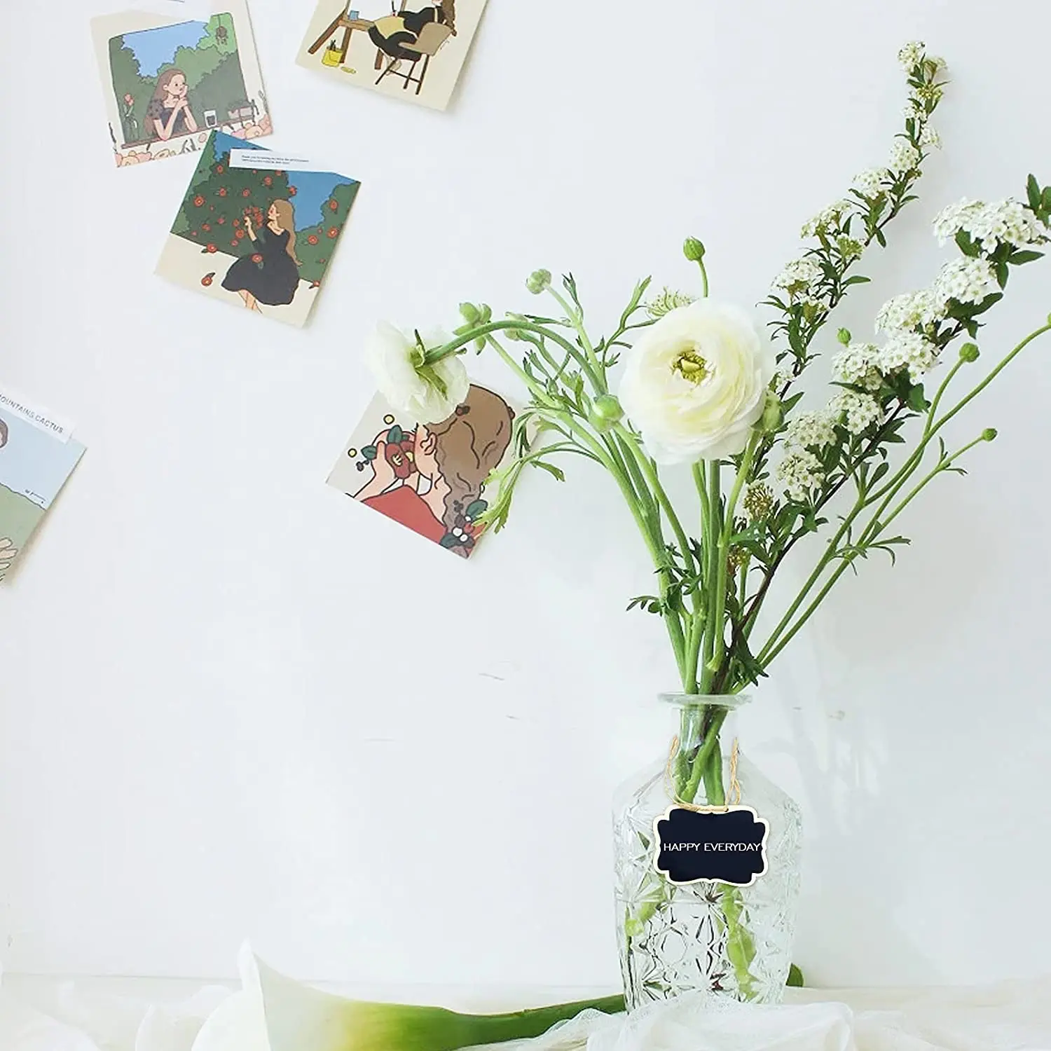 36 шт., подвесные деревянные Мини-доски