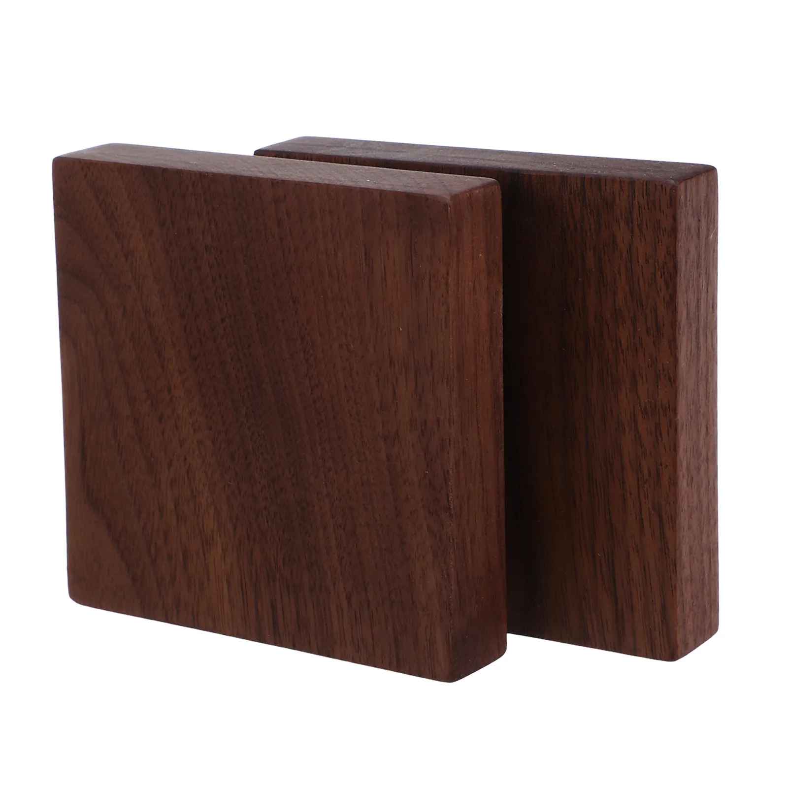 

2pcs Walnut Wood Panels Thick Unfinished Natural Grain Hardwood Boards For Diy Furniture Craft Projects Engraving Painting