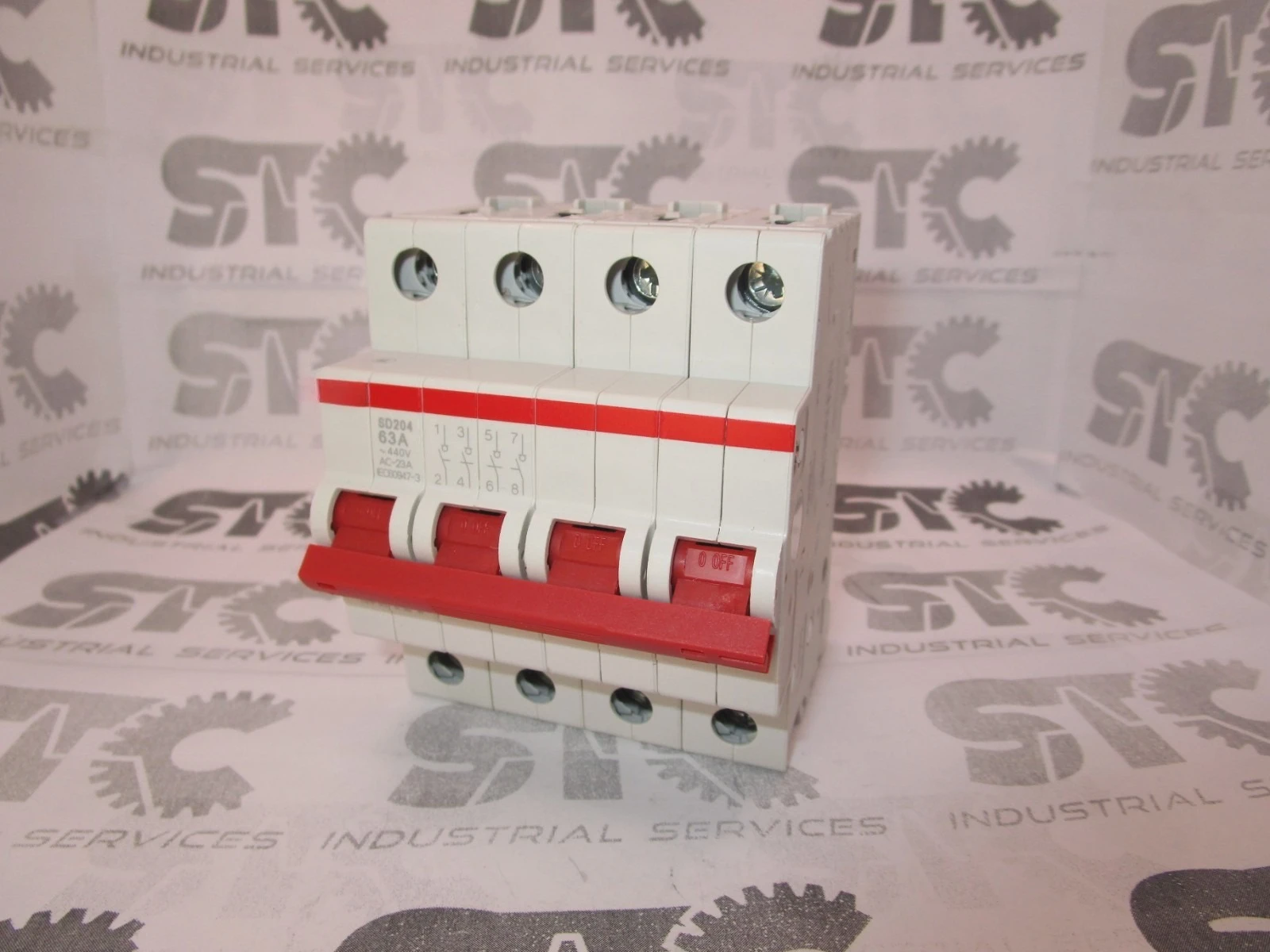 

SD204 63 Amp Miniature Disconnector Switch 4P - Genuine - FAST SHIPPING