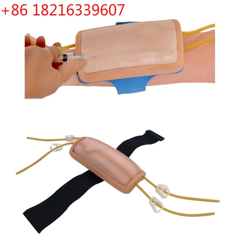 YAO Forearm vein Venous puncture wearable hand model Arm injection Nurse taking blood Training practice Mold
