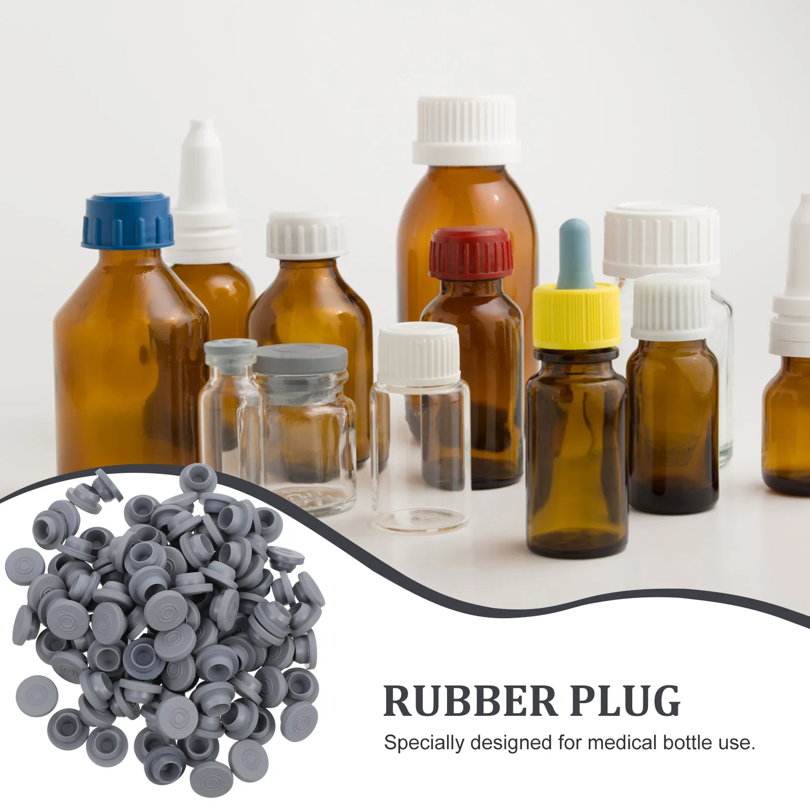 

Резиновая внутренняя заглушка премиум-класса, силиконовая пробка для медицинских бутылок, прочное промышленное бытовое сверхмощное оборудование