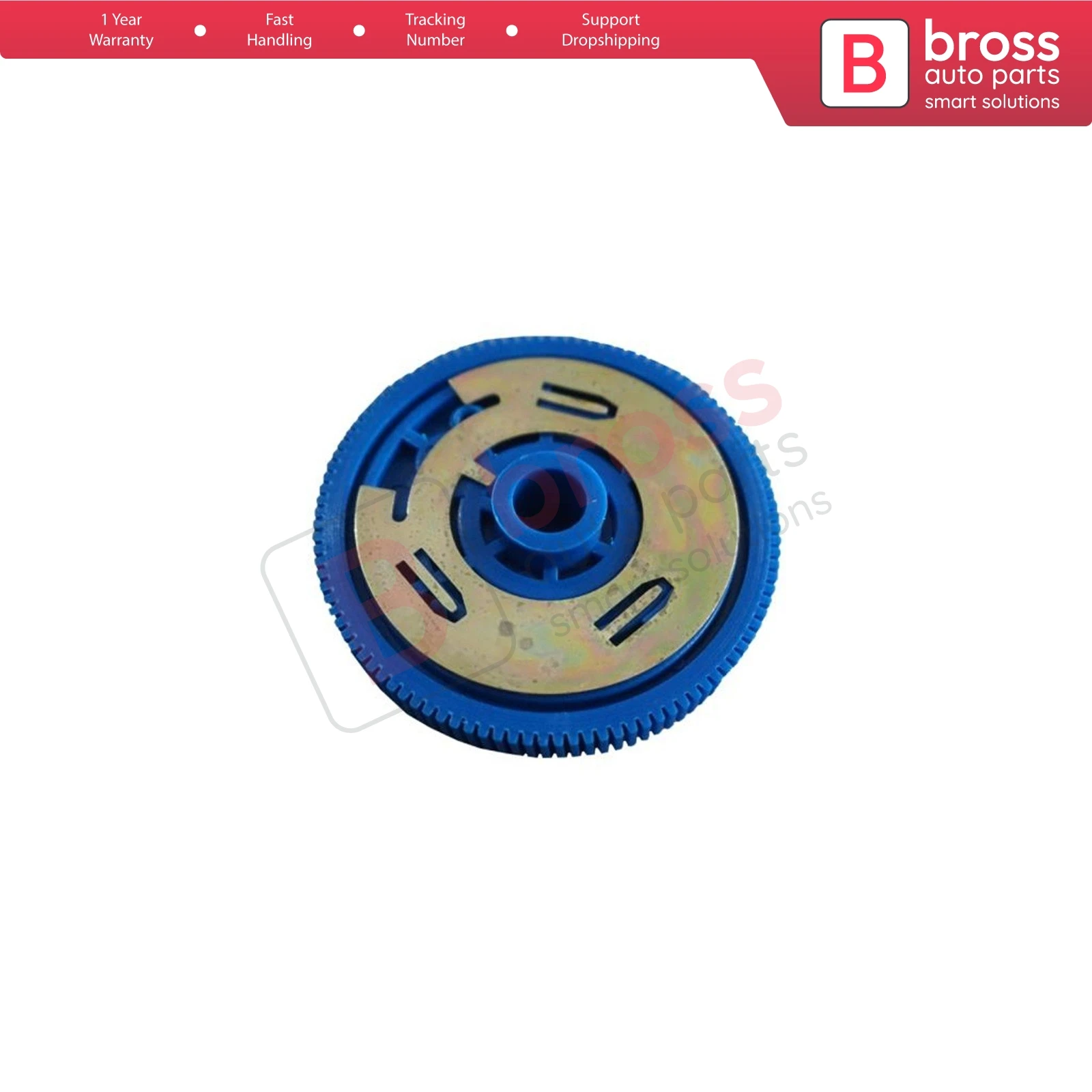 Bross Auto Parts BGE582 Rear Window Wiper Motor Repair Gear For VW POLO IV 9N 2001-2009 Fast Shipment Ship From turkey