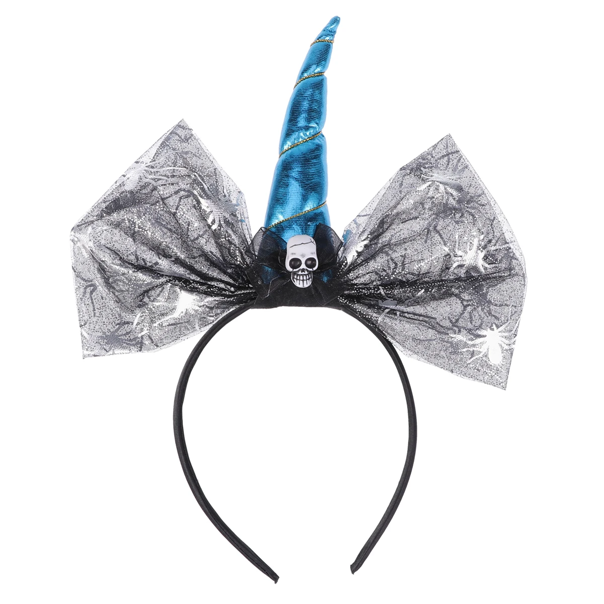 

Unicorn Headb Halloween Hair Headwear Party Decoration Unique Atmosphere Comfortable Fabric Wrapped Ideal