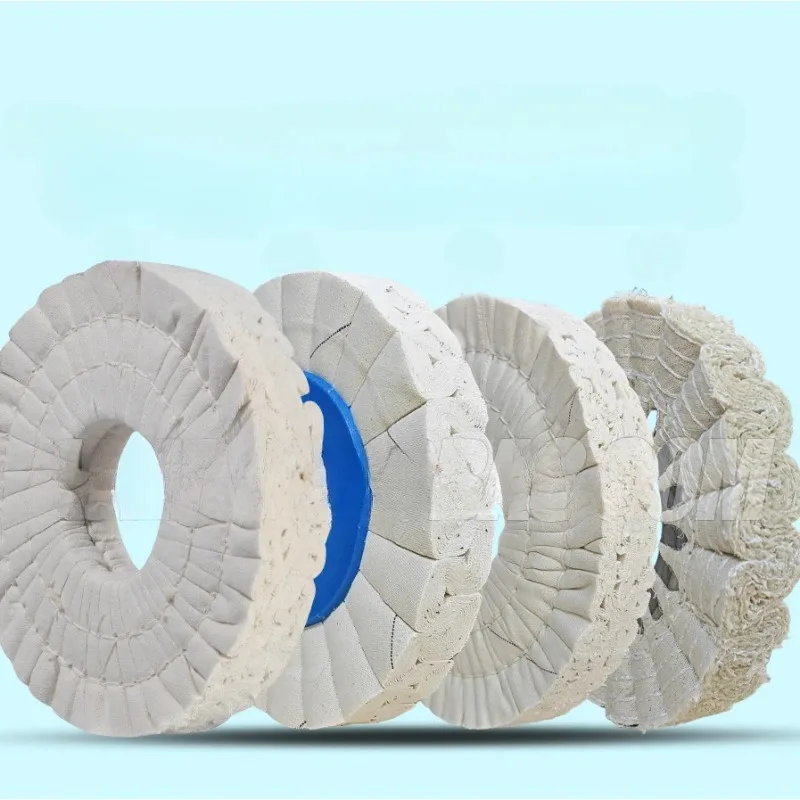 

Fabric Core Cotton Airway Polishing Wheel, Iron Buffing Wheel for KDT Nanxing Homag Edge Banding Machine