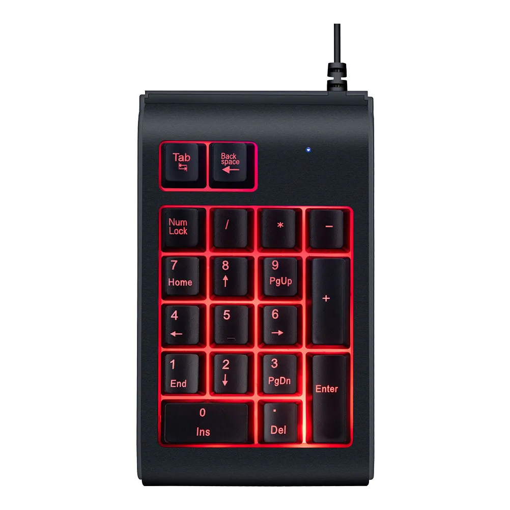 

USB Numeric Keyboard Portable Mini Creative Design Fashion Durable Easy Carry Travel Multifunctional Multimedia Teaching Meeting