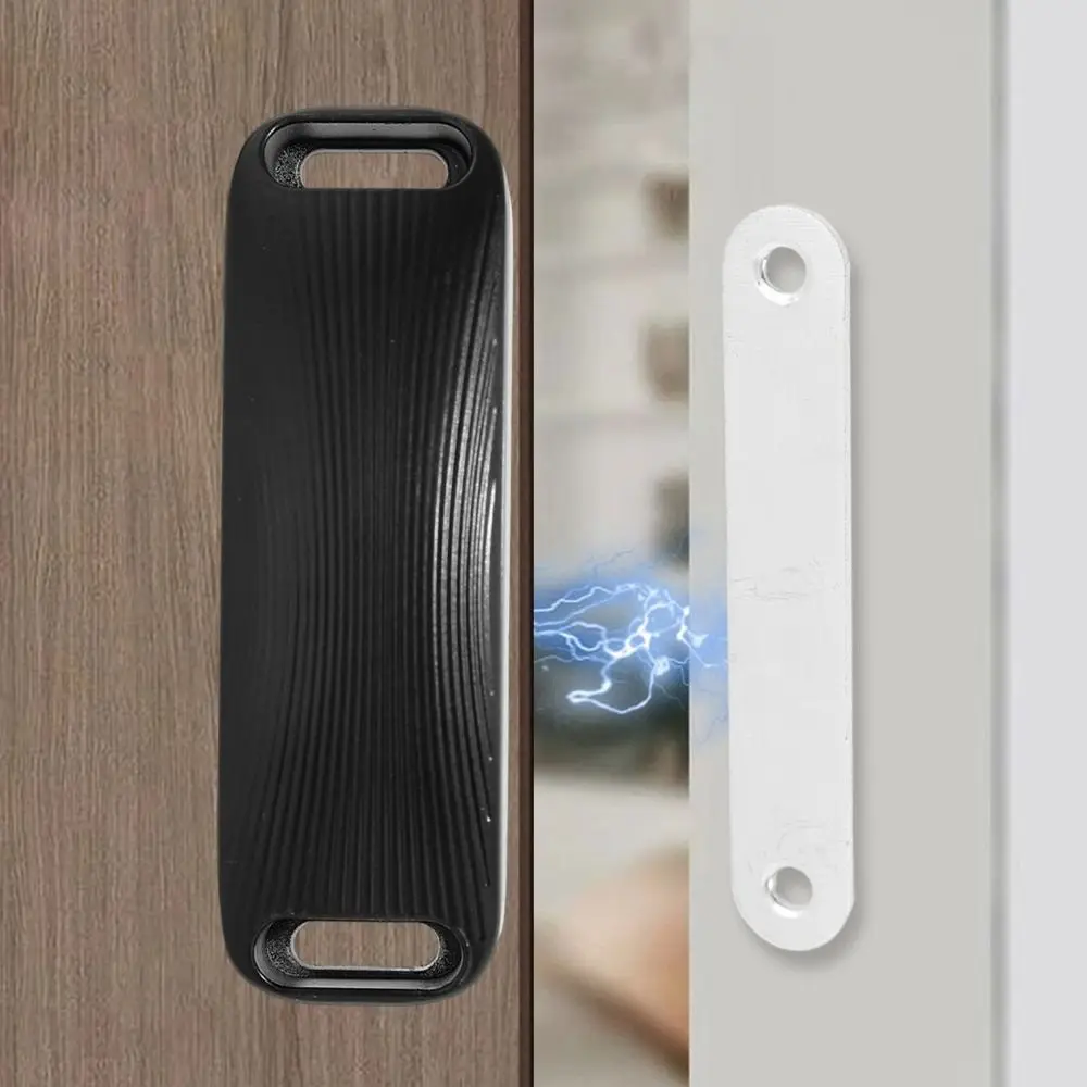 

Zinc Alloy Cabinet Door Catch Cassette Invisible Magnetic Suction Handle Hardware Furniture Closer Furniture Door Stopper Door