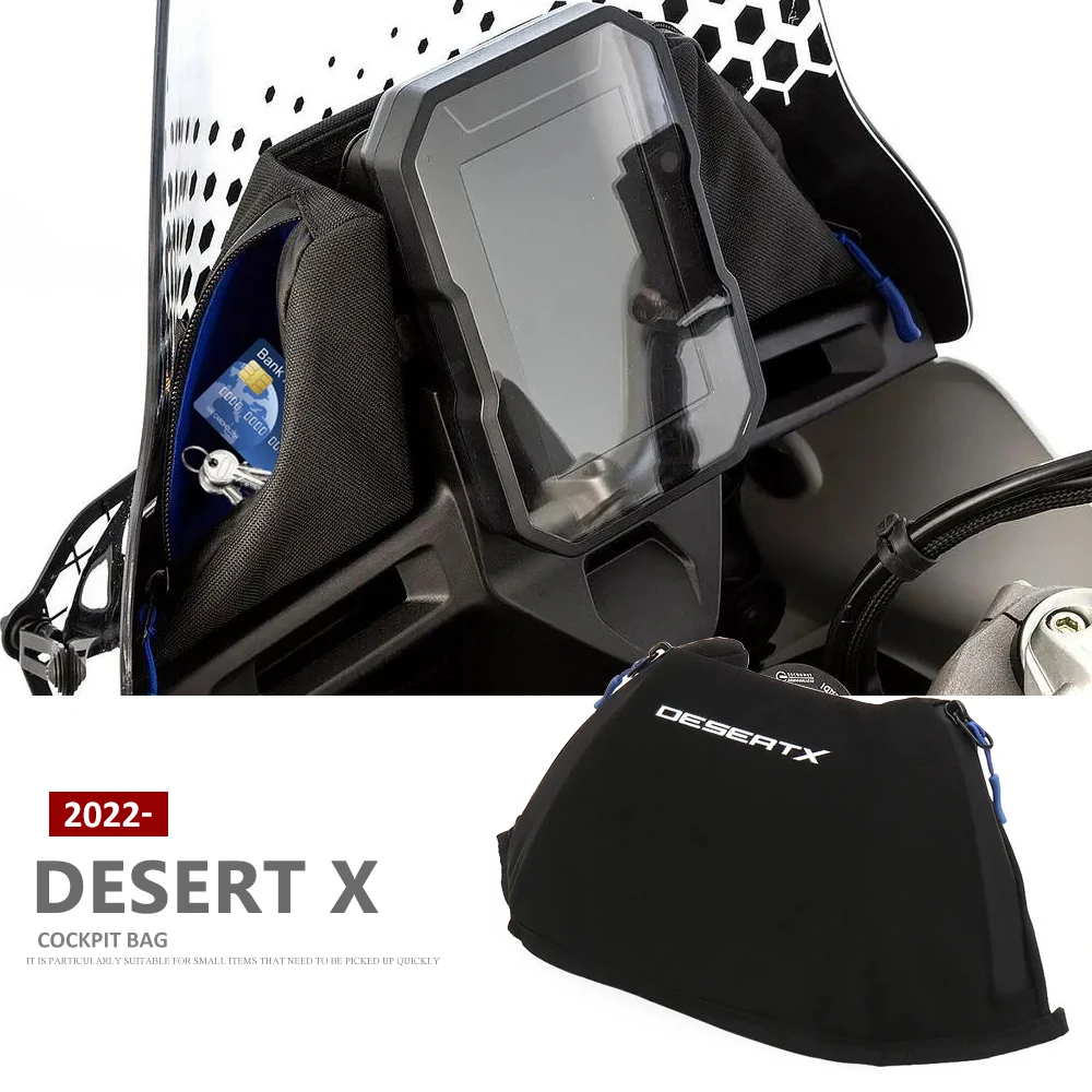 New Storage Bag Fairing Bags Windshield Instrument Package Cockpit bag For Ducati DesertX DESERT X Desert X 2022 2023 2024