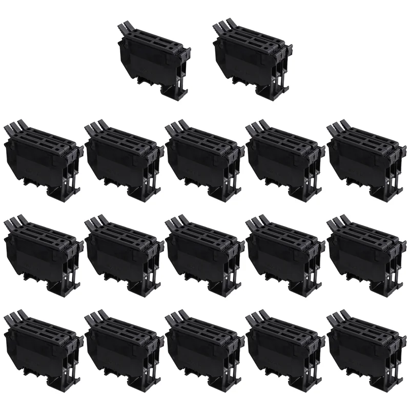 

Y51A-UK-5-HESI Rail Terminal Block Uk5rd Rail Type 4Mm Fuse Terminal Block Connector Fuse Holder Conductor With Light 24V