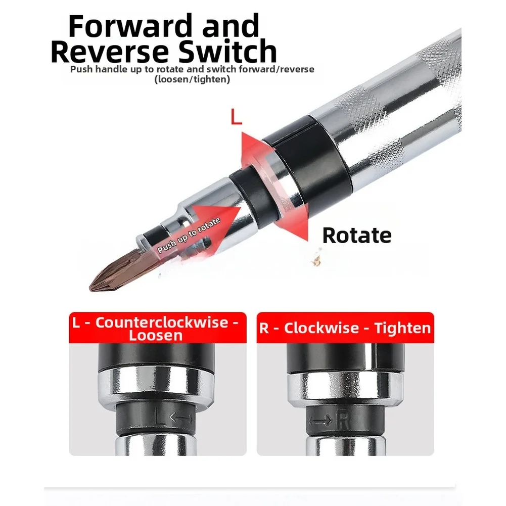 Mechanic-Grade For impact Screwdriver Kit 12 Pieces Featuring For s2 Steel Bits and Handle for Rusted Screw Extraction