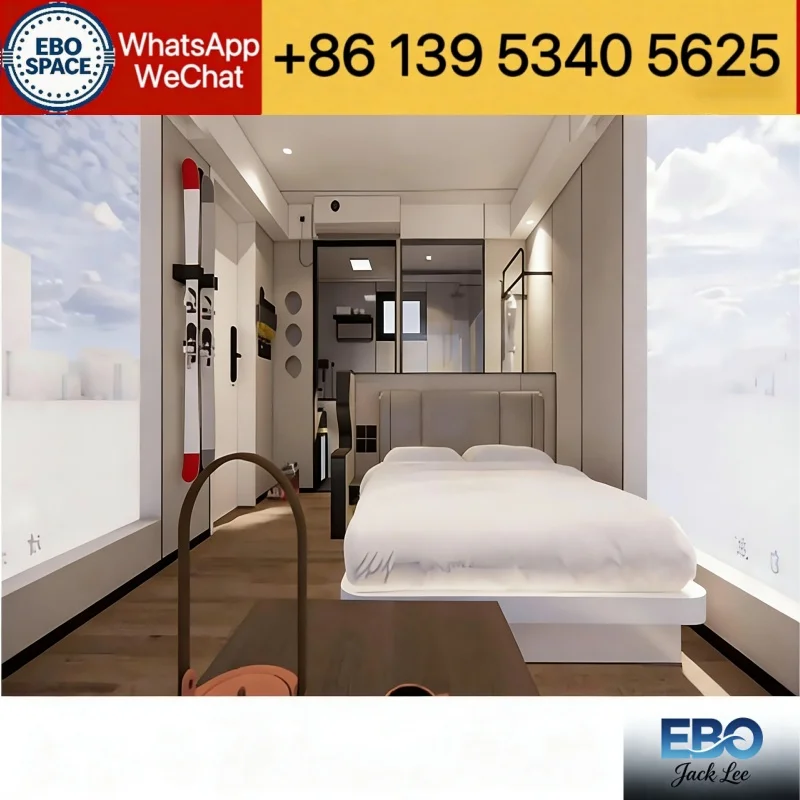 Modular Expandable Container House Fast Installation Prefab Design Save Time Labor for Emergency Housing