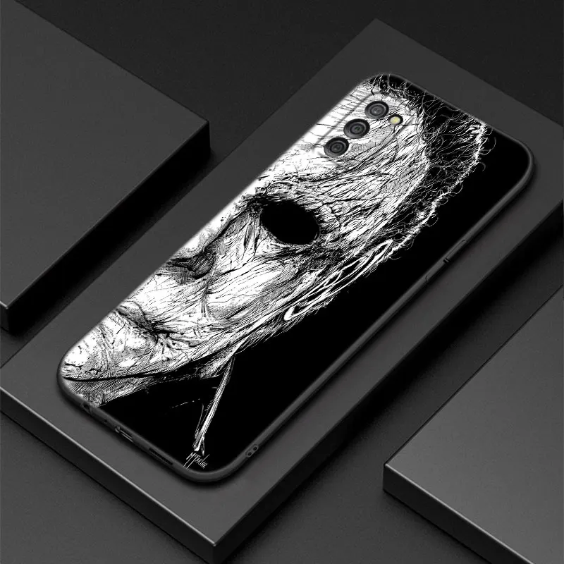 Horror Film Halloween Zwart Telefoonhoesje Voor Samsung Galaxy A01 A03 Core A04 E A02 A05 A10 A20 A21 A30 A50 S A6 A8 Plus A7 2018