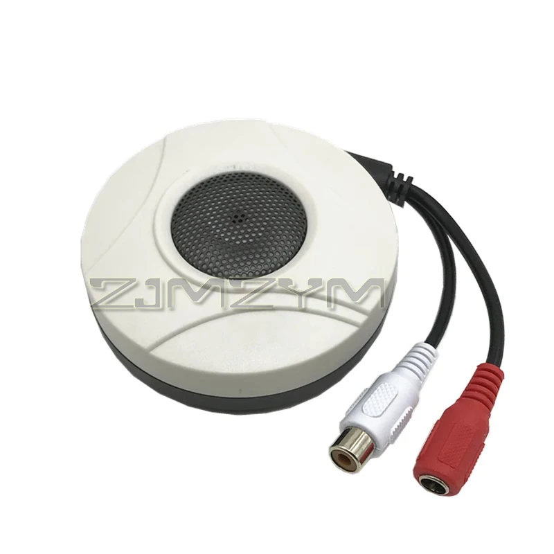 Dual IC DSP Sound Pickup High-sensitivity Noise-cancelling Audio Monitoring with auto-gain modulation For Video Surveillance