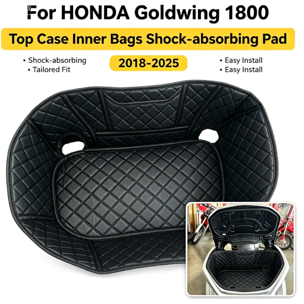 GL1800 2018 - 2025 Top Case Inner Bags Shock-absorbing Pads For HONDA Goldwing 1800 GL1800 Suitcase Inner Pad Top Box
