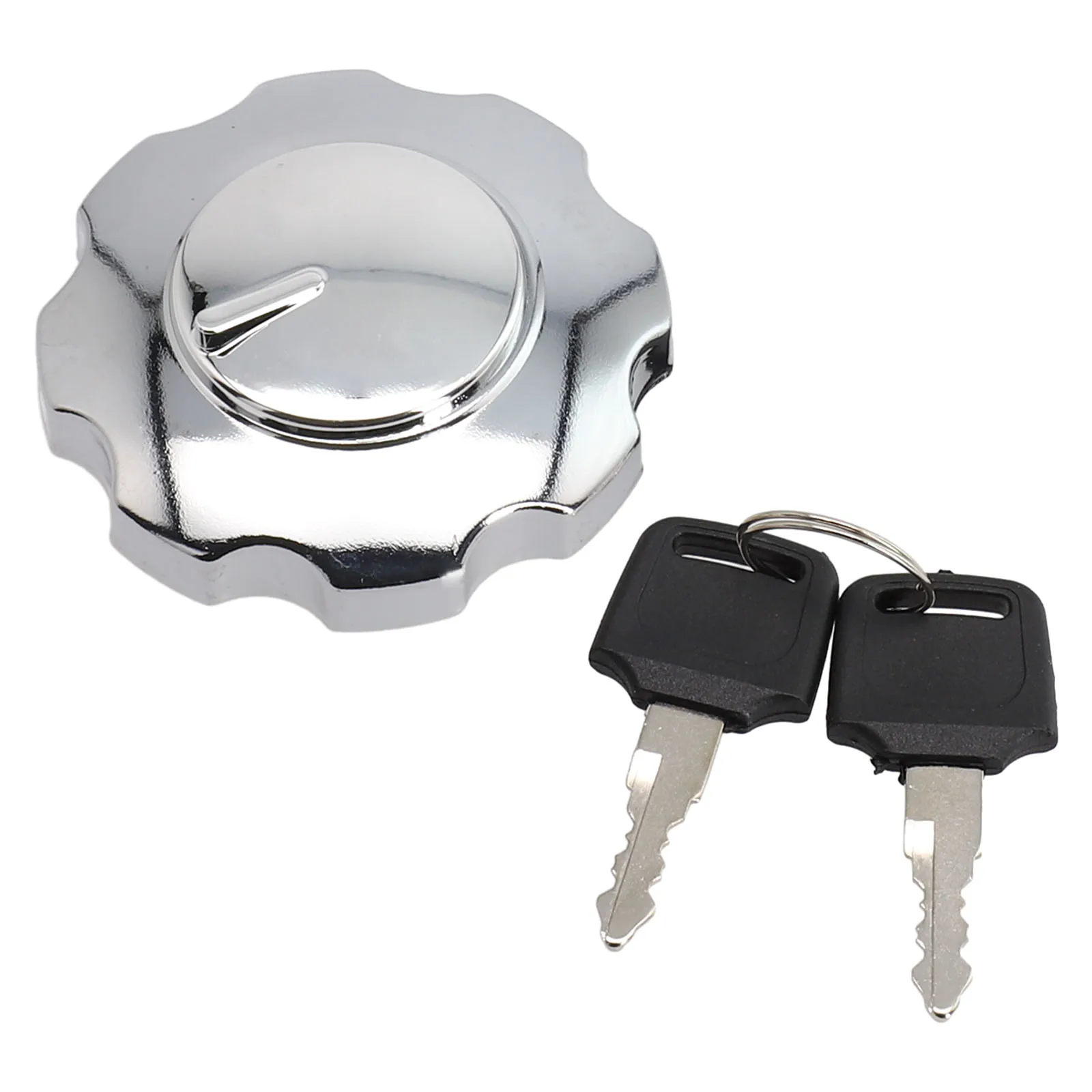 Locking Cover Motorcycle Cap Motorcycle Repair Metal Construction Rubber Gasket Key Included For XF125 Locking
