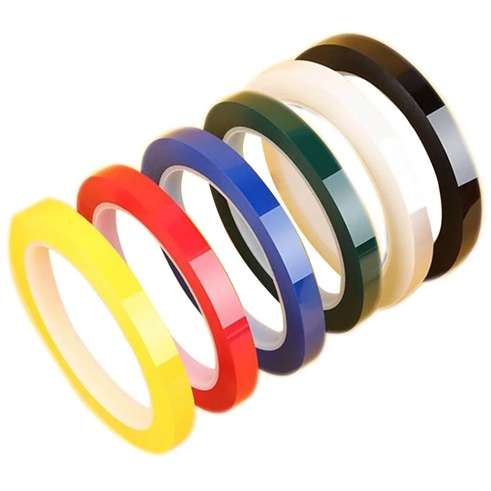 66M Marker Line Tape 5mm Width Adhesive Coded Tape for Office Kitchen Lab Organization Color Coding Tape for Desktop Management