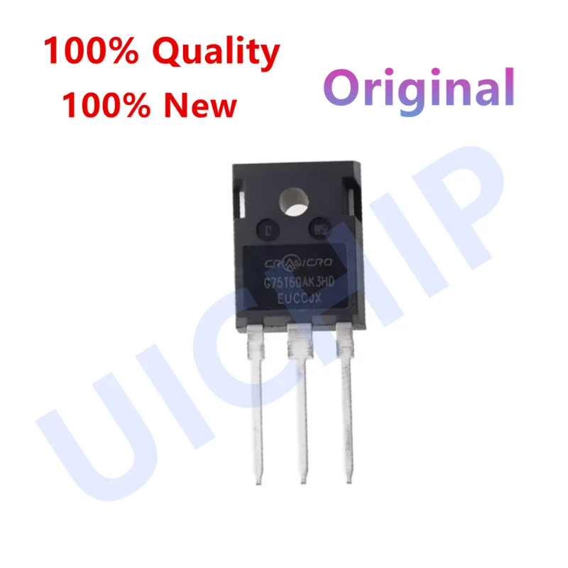 10pcs Original New G75T60AK3HD CRG75T60AK3HD TO-247 Power Tube IGBT Transistor