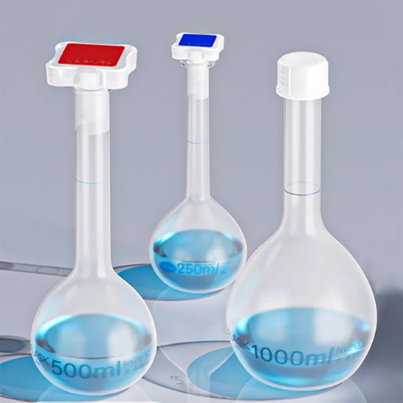 

Plastic volume bottle with stopper PP material chemistry laboratory shake bottle quantity bottle 25ml50ml100ml250ml500ml1000ml