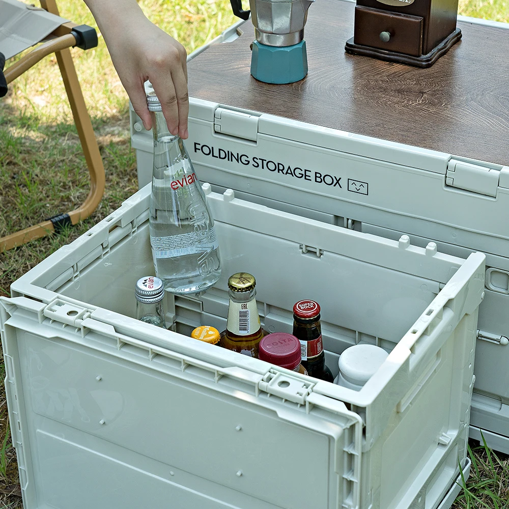 Camping Multifunktionale Kunststoff Faltschachtel Tragbare Aufbewahrungsboxen