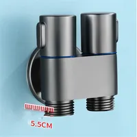 Toilet bidet sprayer set Brass Wall Mounted Double Use Bidets faucet Bathroom sprayer shower bidet faucet High Pressure gun