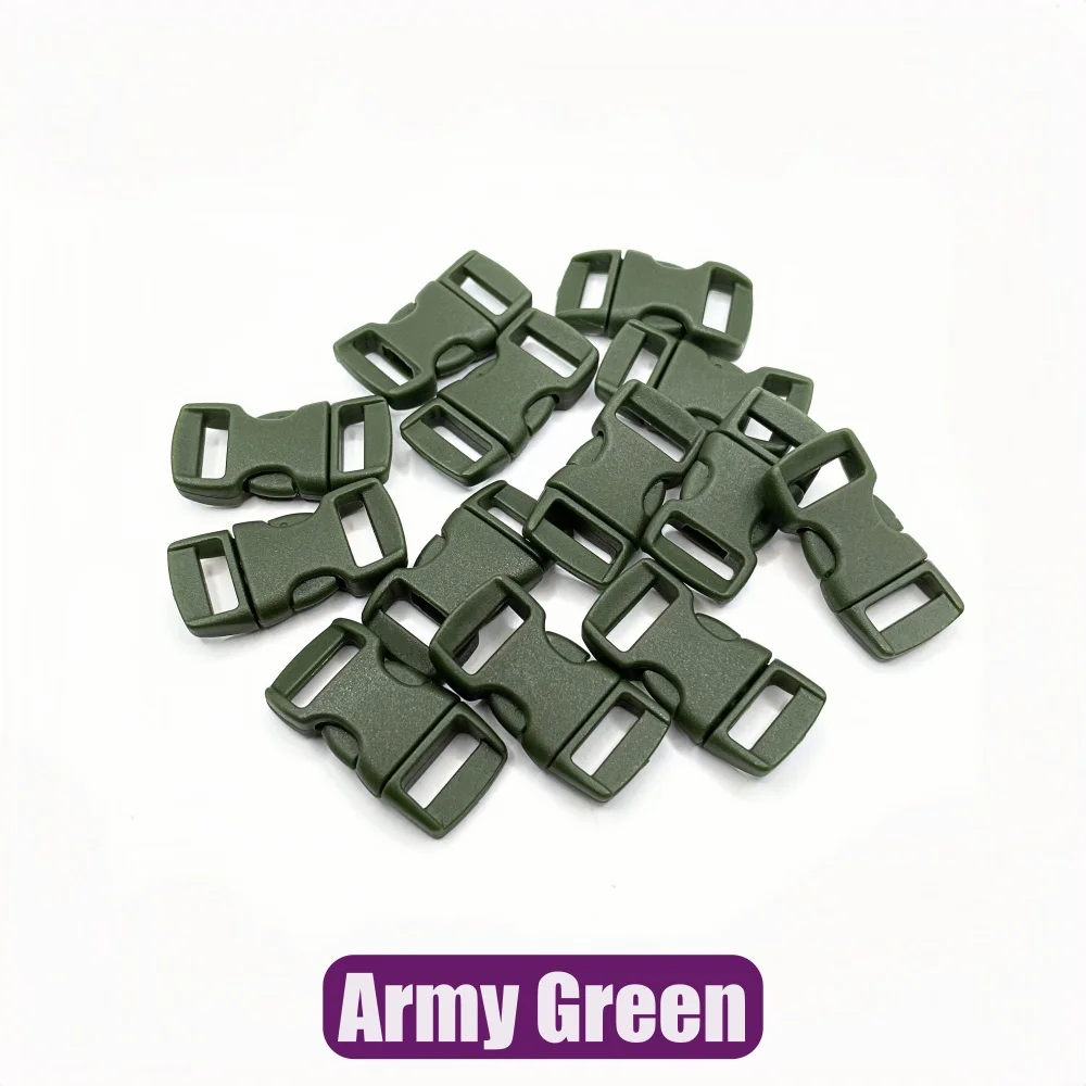 500Pcs Plastic Side Release Buckle for DIY Accessories
