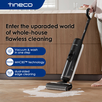 Tineco Floor One S6 Cordless Wet Dry Vacuum Cleaner Floor Washer Mop All-in-One for Hard Floors LED Dual-Sided Edge Cleaning