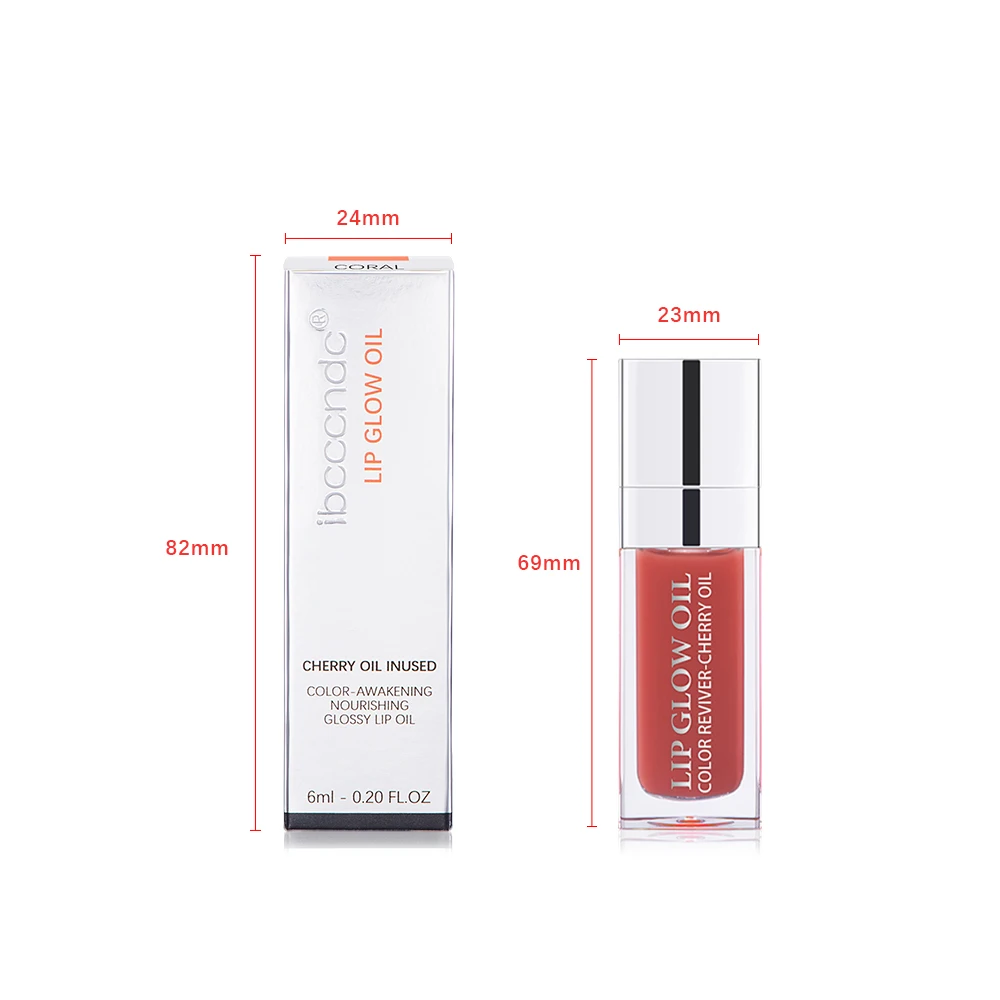 Instant Lip Plumper Moisturizing Lip Glow น้ำมันเซ็กซี่ Plumping Lip Gloss Lip Coat Cover Dropshipping 1Pc 6Ml