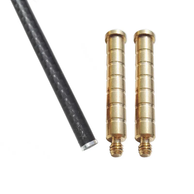 20/30pcs Arrow Counterweight  25/50/100 Grain Archery Copper Arrow Insert Universal Thread Bob-weight Arrow Shooting Hunting