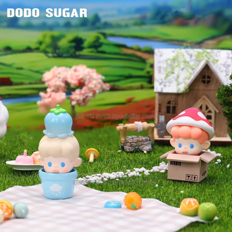 Dodo Plant Planting Together Series Mini Trendy Blind Box Cute Anime Action Figure Confirm Style Cartoon Model Guess Bag Gifts