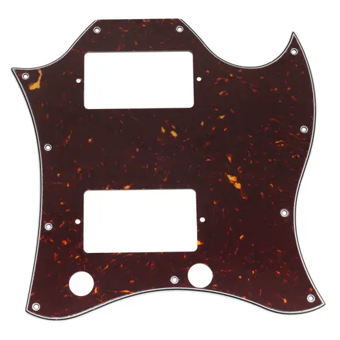 Musiclily Pro 11-Hole Full Face Guitar Pickguard for EPI China Made SG Standard Electric Guitar