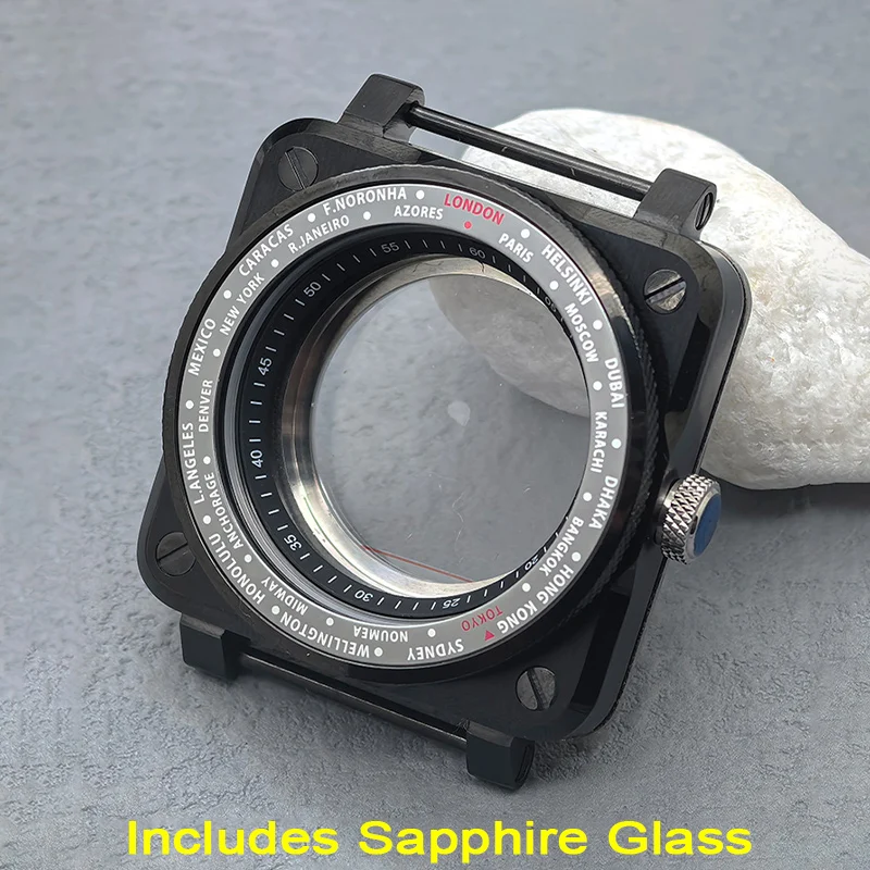 

Корпус Mod NH35 SKX007, квадратный, в стиле пилотского часов, подходит для механизмов NH35, NH36, 7S26, 4R, 6R, циферблат 28,5 мм, сапфировое стекло, корпус SKX007