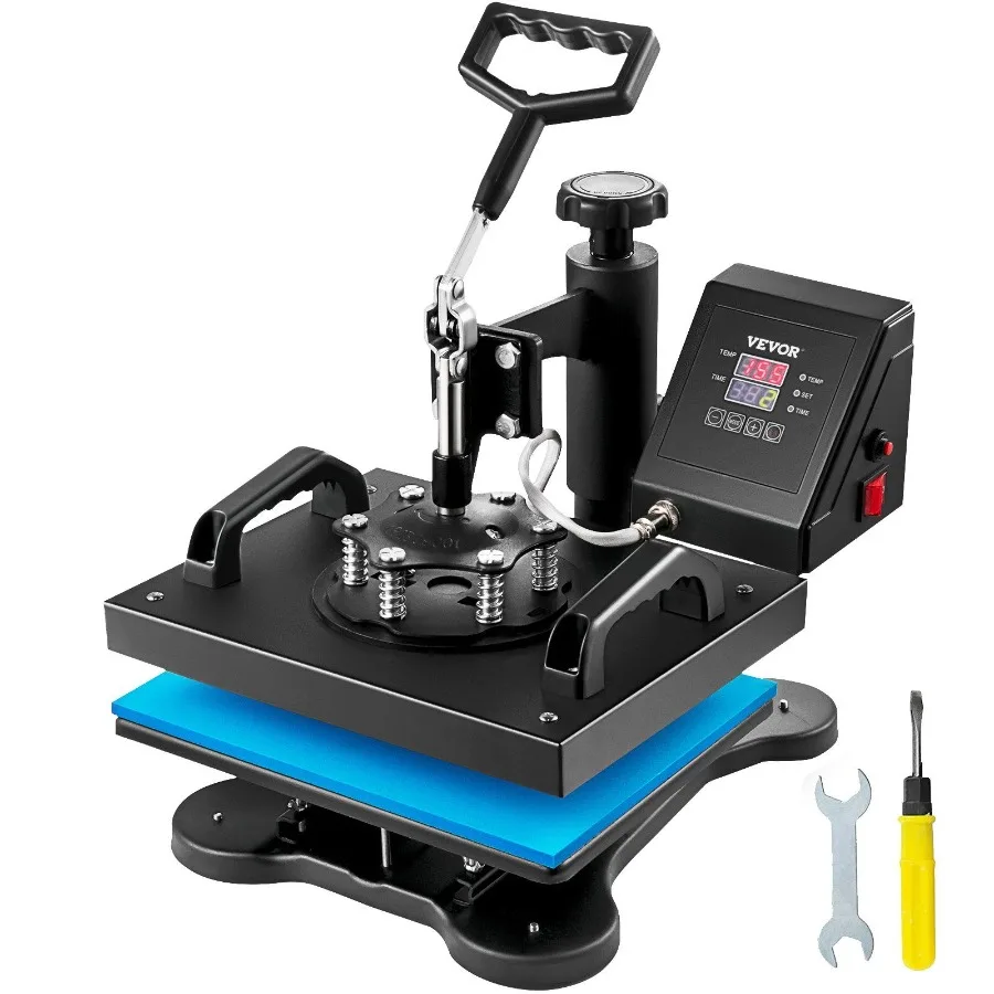 

Heat Press 12x10Inch TShirt Press Machine Tshirt Press Heat Press 30x23cm Printing Machine Heat Transfer Sublimation Machine f
